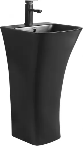 MEXEN Nel volně stojící umyvadlo 45 x 43, černý mat 26134570