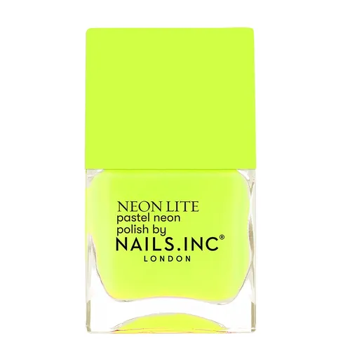 Nails Inc. Pastel Neon Sunlight Square lak na nehty 14 ml
