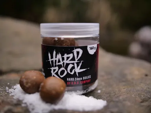G.B.U. Tvrzené boilies v mořské soli Hard Rock 24mm 160g - LIVERO,G.B.U. Tvrzené boilies v mořské soli Hard Rock 24mm 160g - LIVERO