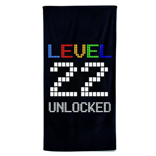 Osuška Level Unlocked (věk: 22, Velikost osušky: 100x170cm)