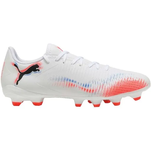Puma FUTURE 8 PLAY FG/AG Pánské kopačky, bílá, velikost 44