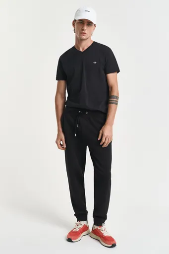 TEPLÁKY GANT REG SHIELD SWEATPANTS BLACK
