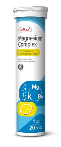 Dr. Max Magnesium Complex 20 šumivých tablet