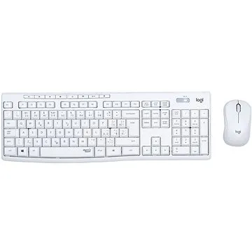 Logitech Wireless Combo MK295, bílá - CZ/SK (920-009824_CZ)
