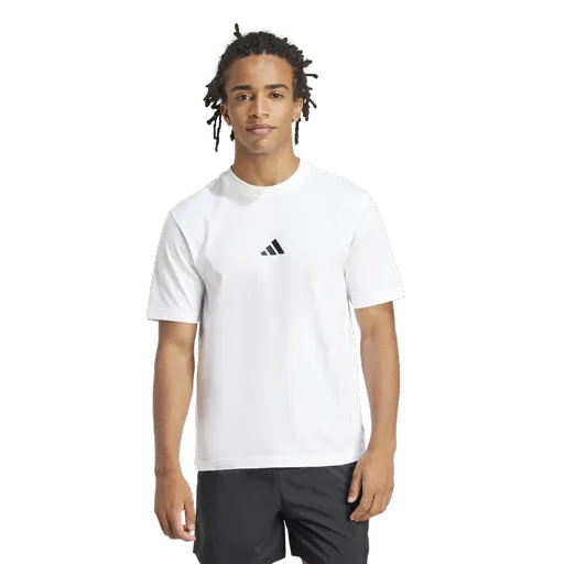 adidas Essentials Small Logo Single Jersey T-Shirt M