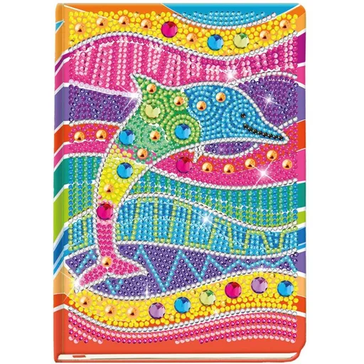 Totum Diamantový deník Delfín