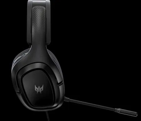 Acer Predator Galea 365 - herní sluchátka přes uši s 3,5mm konektorem nebo USB portem na ovladacím panelu; 7.1 surround