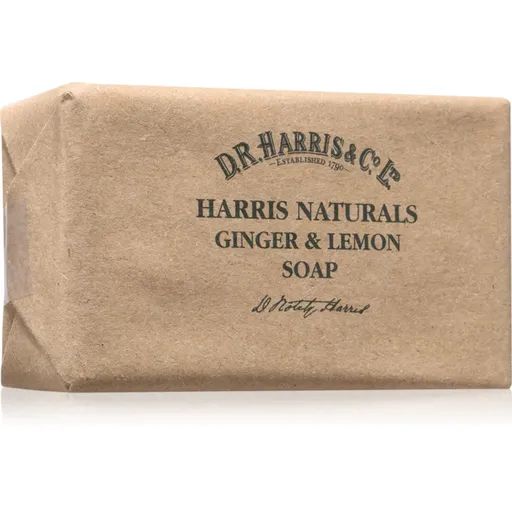 D.R. Harris Harris Naturals Soap Lemon & Ginger přírodní tuhé mýdlo Lemon & Ginger 200 g