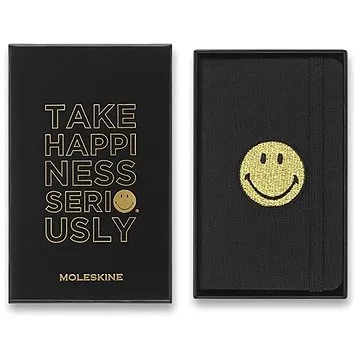 Moleskine Smiley XS, tvrdé desky, čistý (LESMILEYXSPLANCLT)