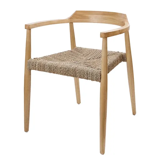 SERANG Křeslo s tkaným sedákem