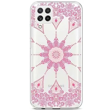 TopQ Samsung A22 silikon Pink Mandala 60538 (Sun-60538)