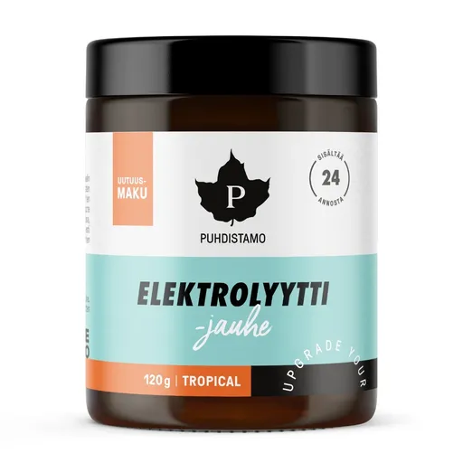 Puhdistamo Electrolyte Powder tropical 120 g