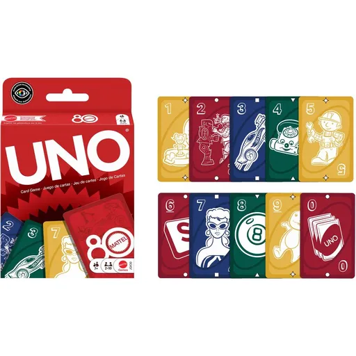 Uno 80. výročí Mattel
