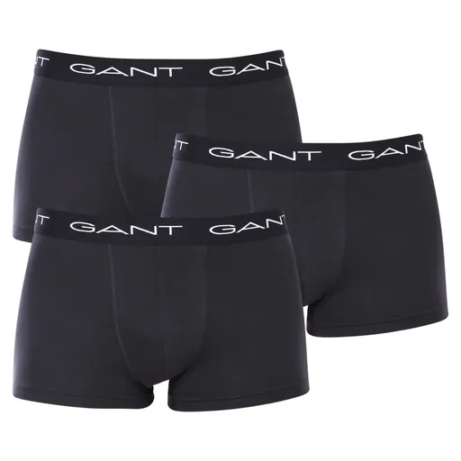 Gant 3PACK pánské boxerky černé (900013003-005) M