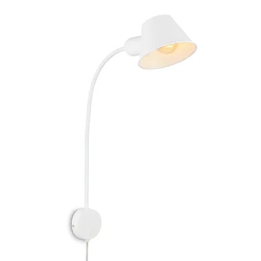 BRILONER Noční lampička 55 cm 1x E27 10W bílé BRI 2089-016