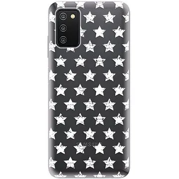 iSaprio Stars Pattern pro white pro Samsung Galaxy A03s (stapatw-TPU3-A03s)