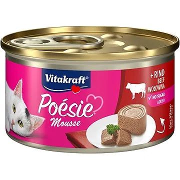 Vitakraft Cat mokré krmivo Poésie Mousse hovězí 85g (4008239398482)