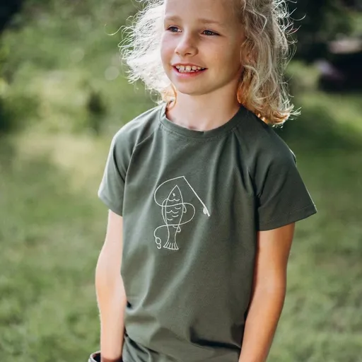 Šijeme srdcem Tričko Malý štikoun - Kapr,Šijeme srdcem Tričko Malý štikoun - Kapr