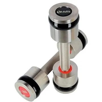 Chromované profesionální činky HMS PREMIUM HH05 2 x 5 kg (17-66-138)