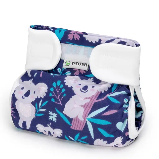 T-tomi Ortopedické abdukční kalhotky - suchý zip Dark koalas (5-9kg)