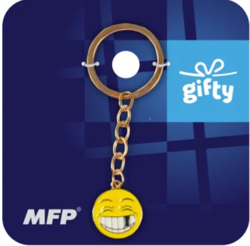 Klíčenka Charm – smajlík