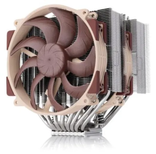 NOCTUA Chladič CPU NH-D15 G2, 2x 140mm, LGA1851, AM5, hnědá/stříbrná