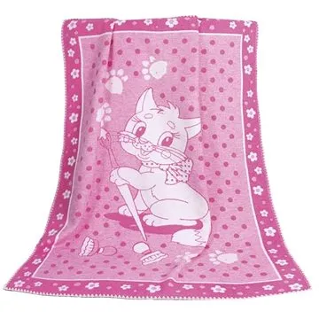 BELLATEX s.r.o. NELA 1023/014 100×140cm kočička (4162)