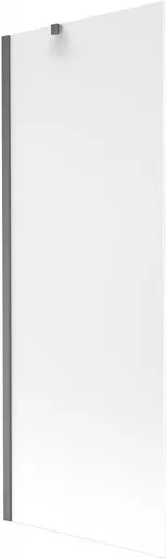 MEXEN/S Next vanová zástěna FIX 70 x 150, dekor, grafit kartáčovaná 895-070-000-00-30-66
