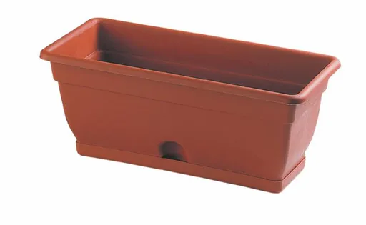 Plastový truhlík s podmiskou HEIDRUN Bell 40x20x17cm