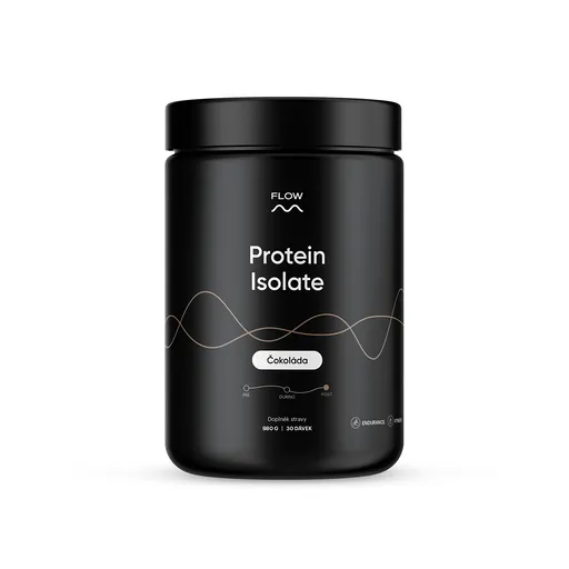 Flow nutrition Protein Isolate - čokoláda 980 g / 30 dávek