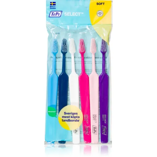TePe Select Soft 4+2 zubní kartáčky 6 ks
