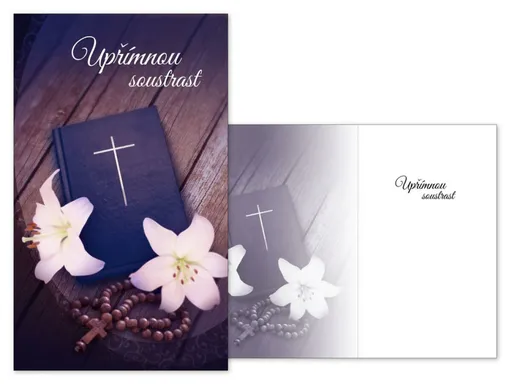 Přání kondolenční M13-061 O