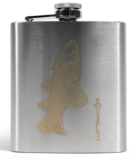 Korum placatka classic hip flask tench 7oz lín