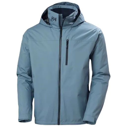 Helly Hansen CREW HOODED MIDLAYER Pánská jachtařská bunda, světle modrá, velikost