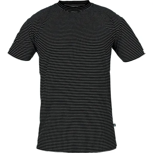 Cerva Antistatické tričko s krátkým rukávem NOYO ESD - Černá | XL