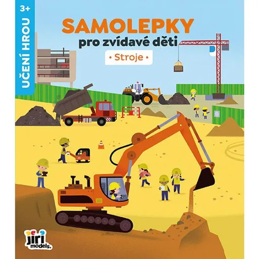 Jiří Models Samolepky pro zvídavé děti Stroje