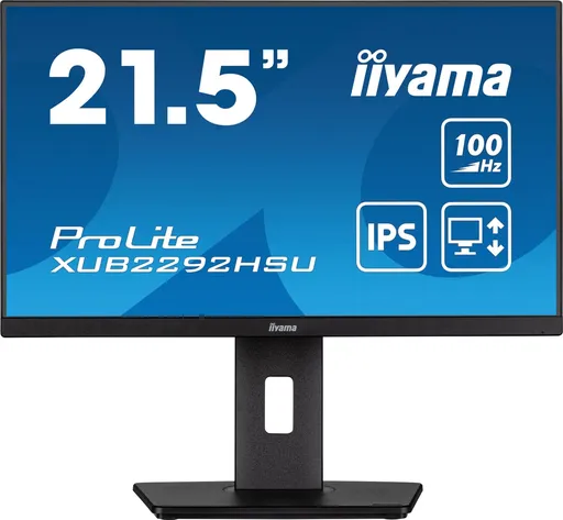iiyama ProLite/XUB2292HSU-B6/21,5"/IPS/FHD/100Hz/0,4ms/Black/3R