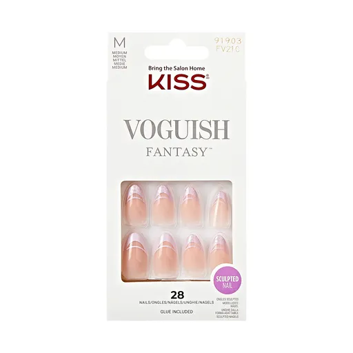 KISS Nalepovací nehty Voguish Fantasy Nails 28 ks