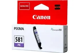 Canon CLI-581PB, 2107C001 foto modrá (photo blue) originální inkoustová cartridge