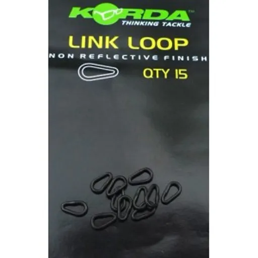 Korda Drátěná slza Link Loop 15ks,Korda Drátěná slza Link Loop 15ks
