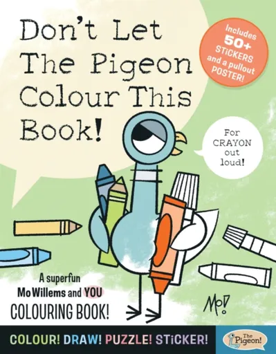 Don't Let The Pigeon Colour This Book! - Mo Willems Workshop