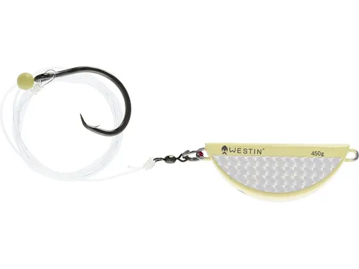 Westin návazec halibut anti twist rig circle hook glow - 350 g