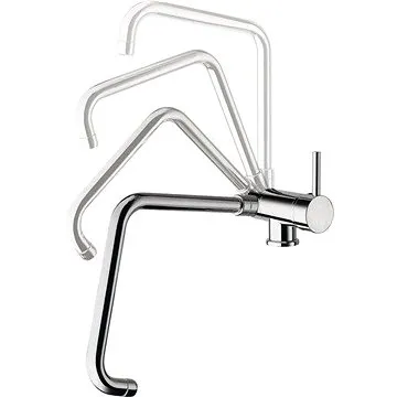 SAPHO RHAPSODY stojánková dřezová baterie sklopná pod okno, chrom 5507S (5507S)