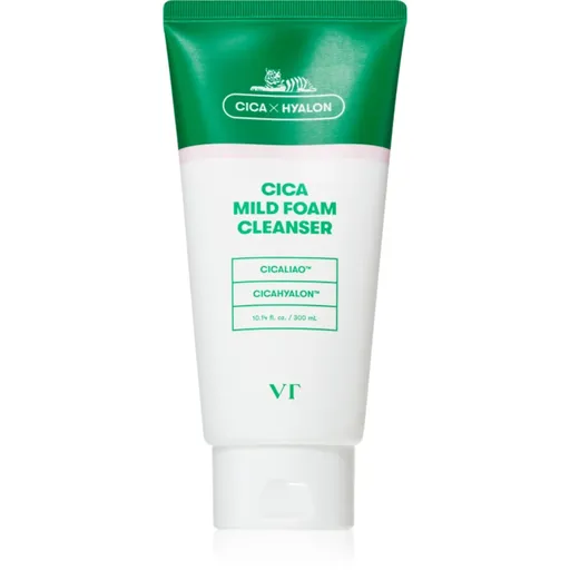 VT Cosmetics Cica Mild Foam Cleanser jemná čisticí pěna se zklidňujícím účinkem 300 ml
