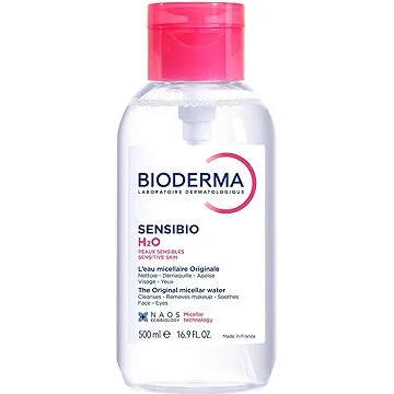 BIODERMA Sensibio H2O s reverzní pumpou 500 ml (3401396991779)
