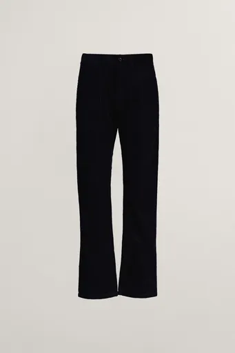 KALHOTY GANT RELAXED WORKWEAR CORD TROUSERS EVENING BLUE
