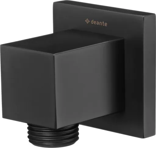 DEANTE Cascada černá Hadicová spojka úhlová, čtvercová NAC_N55K