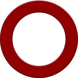 Designa Surround - kruh kolem terče - Red (287614)
