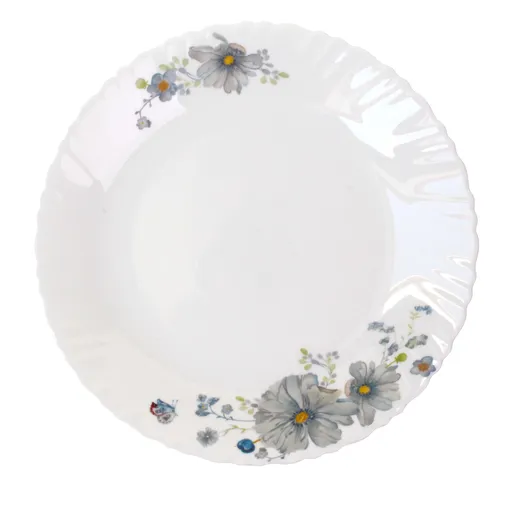 Cegeco Jídelní talíř AMELIA 26cm opálové sklo