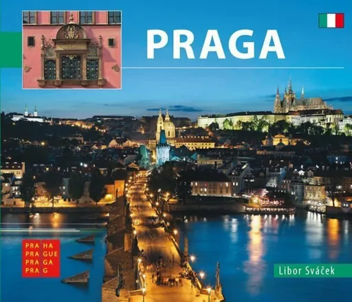 Praha - malá/italsky - Libor Sváček